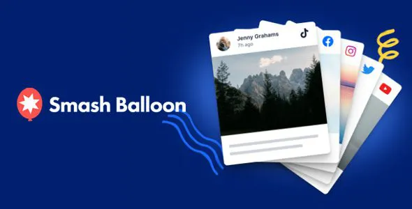 Social Wall Pro 2.4.3 – WordPress 社交媒体墙聚合器 – Elementor插件