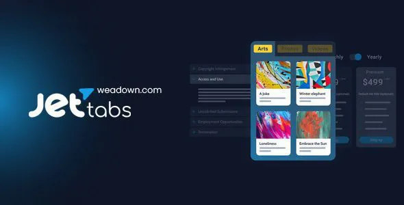 JetTabs 2.3.3 – 元素的标签、切换和协议块 – 企业门户