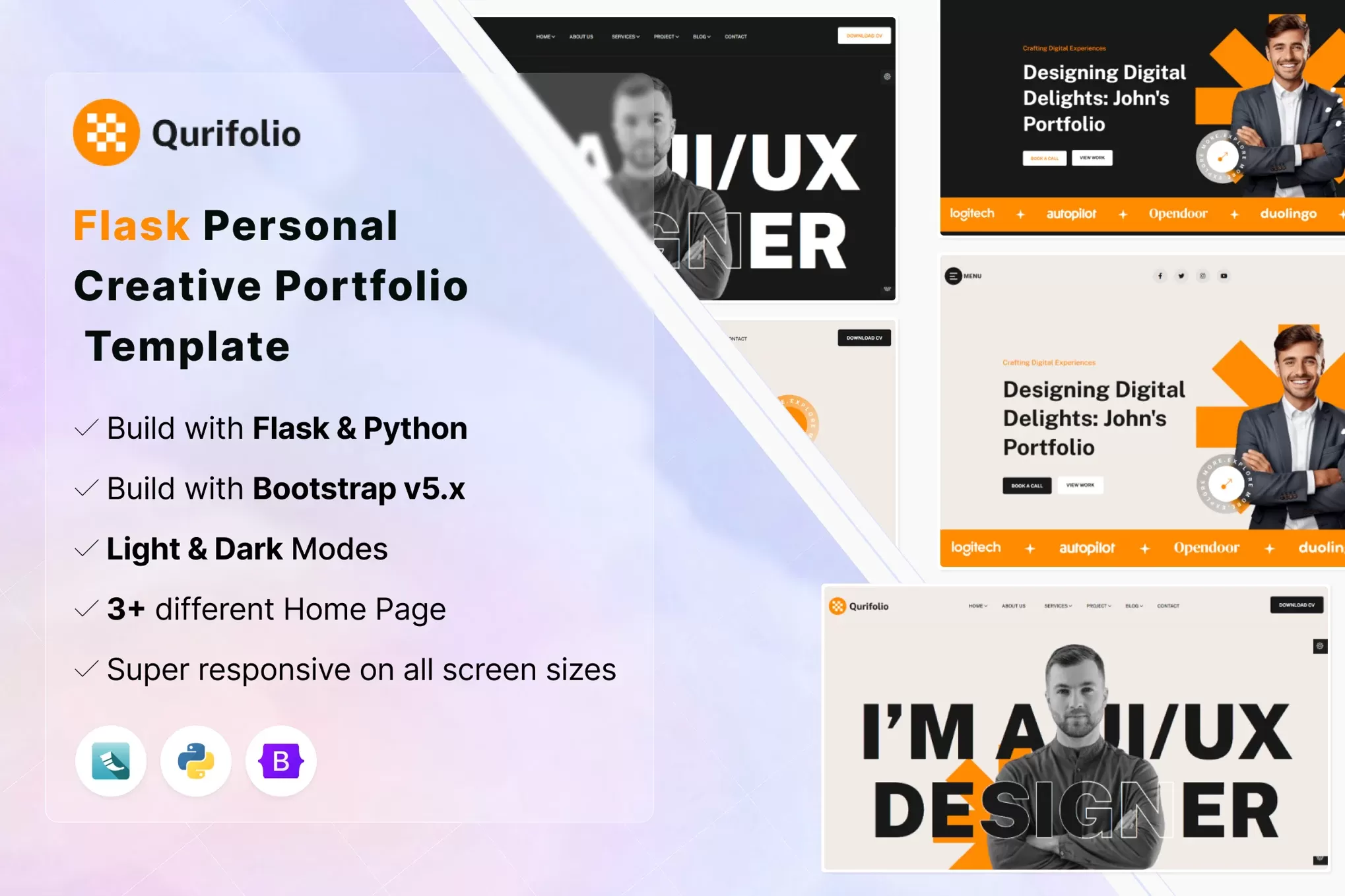 Qurifolio – Flask个人<a href=