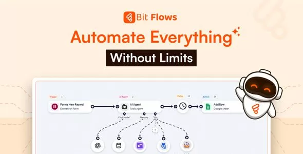 Bit Flows Pro 1.27.0 – WordPress自动化插件,工作流连接器