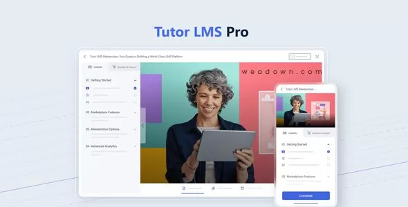 Tutor LMS Pro 4.0.3套装 – WordPress在线课程插件,含证书支付