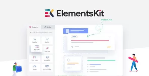 ElementsKit Pro 4.10.0 – Elementor扩展插件,页面构建组件库