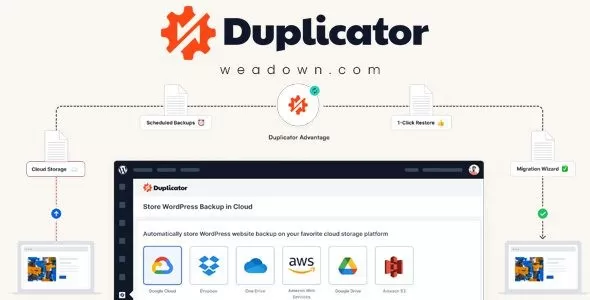 Duplicator Pro 4.6.9 – WordPress备份迁移插件,一键整站搬家