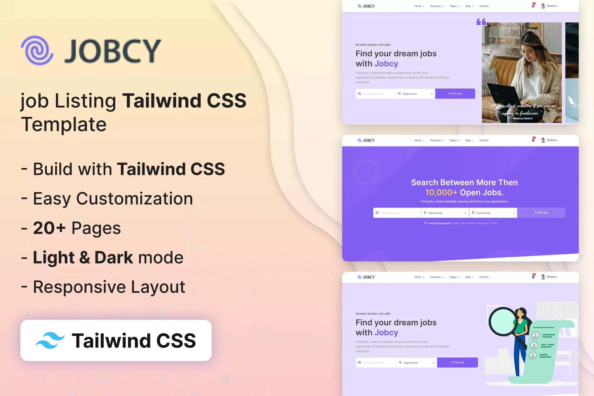 Jobcy – Tailwind招聘<a href=