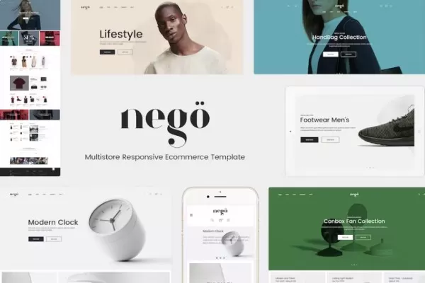 Nego – 极简响应式<a href=