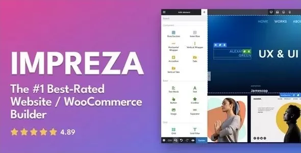 Impreza 9.1 – WordPress多功能建站主题,WooCommerce电商