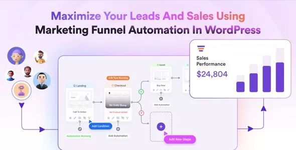 WP Funnels Pro 2.9.7 – WordPress营销漏斗自动化插件
