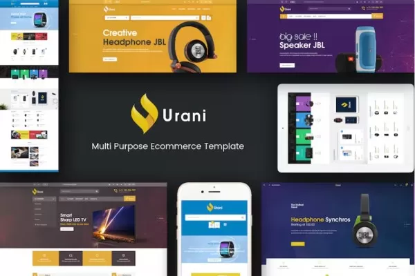 Urani – 响应式PrestaShopShop主题,多品类商城