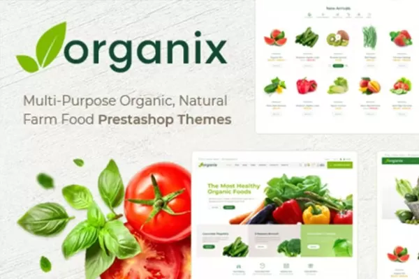 Organix – 有机PrestaShopShop 1.7主题,天然食品电商