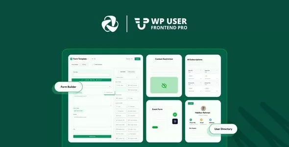 WP User Frontend Pro 4.2.16 – WordPress前端发布解决方案 – WordPress主