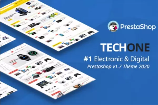 Techone – 响应式PrestaShopShop 1.7主题，数码电子商城