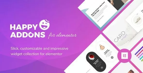 Happy Addons Pro 3.6.2 – Elementor扩展组件插件