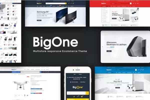 Bigone – 响应式OpenCart主题,综合电商