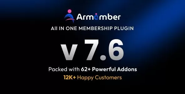 ARMember 7.7 – WordPress会员订阅插件,内容付费