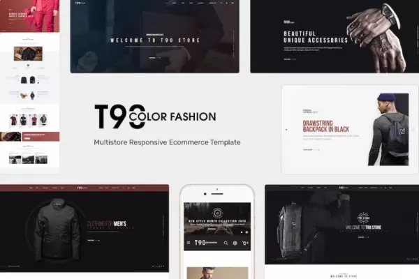 T90 – 时尚响应OpenCart主题,潮流服饰电商
