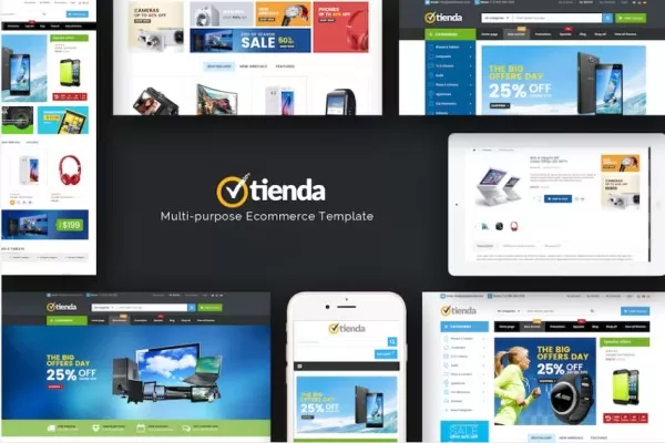 Tienda – 技术OpenCart主题,数码电子商城