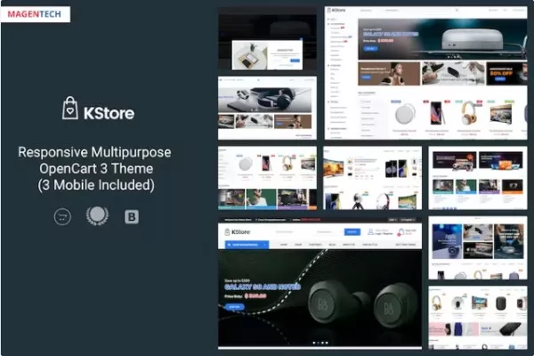 KStore – 高科技OpenCart 3主题,数码电子商城