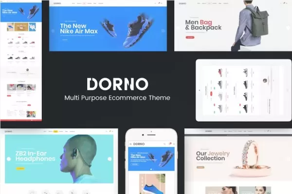 Dorno – OpenCart主题,简约多用途电商