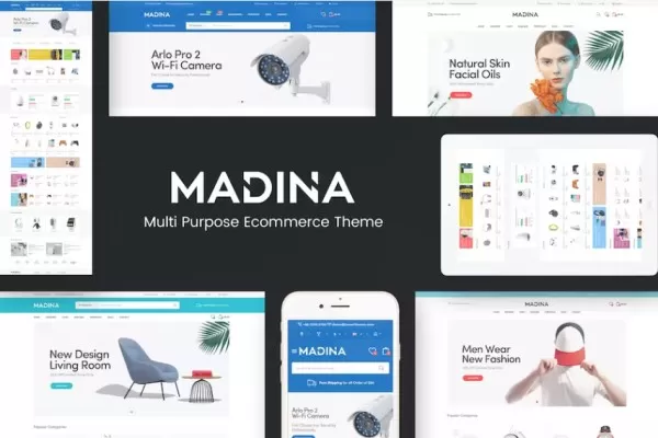 Madina – 响应式OpenCart主题,多品类电商