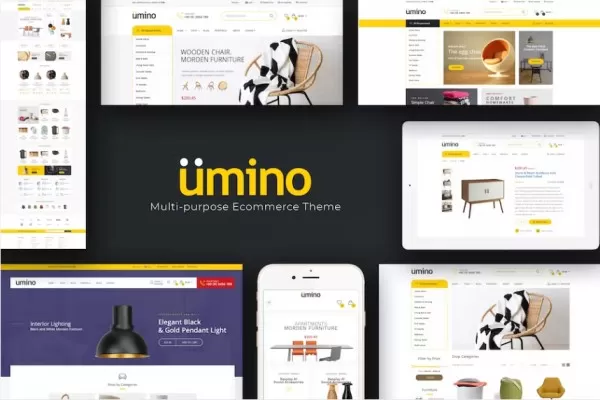 Umino – 电子产品OpenCart主题,数码家电商城