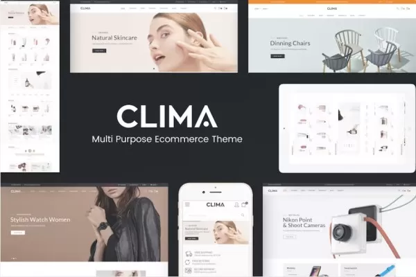 Clima – 响应式OpenCart主题,多用途商城