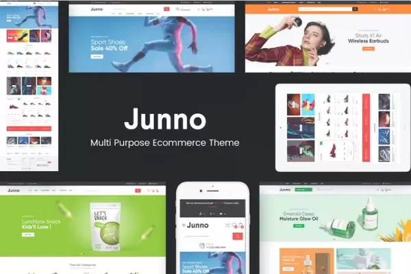 Junno – 响应式OpenCart主题,时尚电商