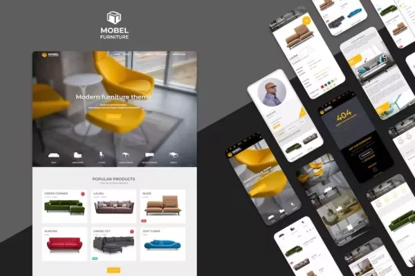 Mobel – 家具 OpenCart 主题