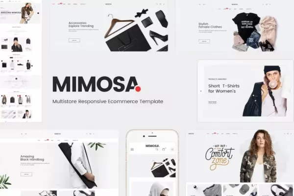 Mimosa – 时尚Magento 2响应式主题,服装电商