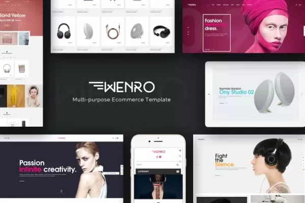 Wenro – 多用途响应式Magento主题,综合品类商城