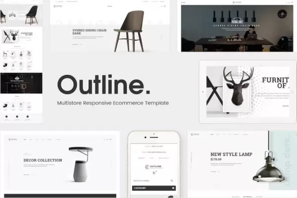 Outline – 家具Magento主题,家居装饰电商