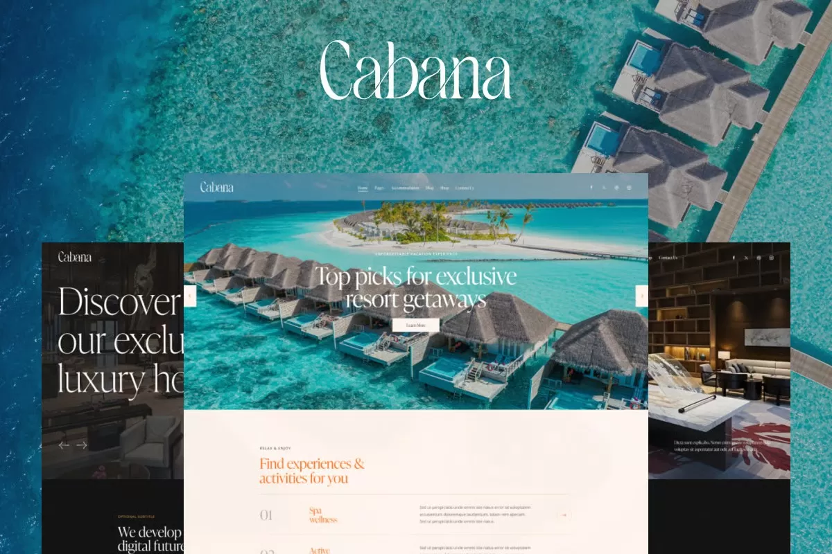 Cabana – 多用途WordPress主题,企业建站官网