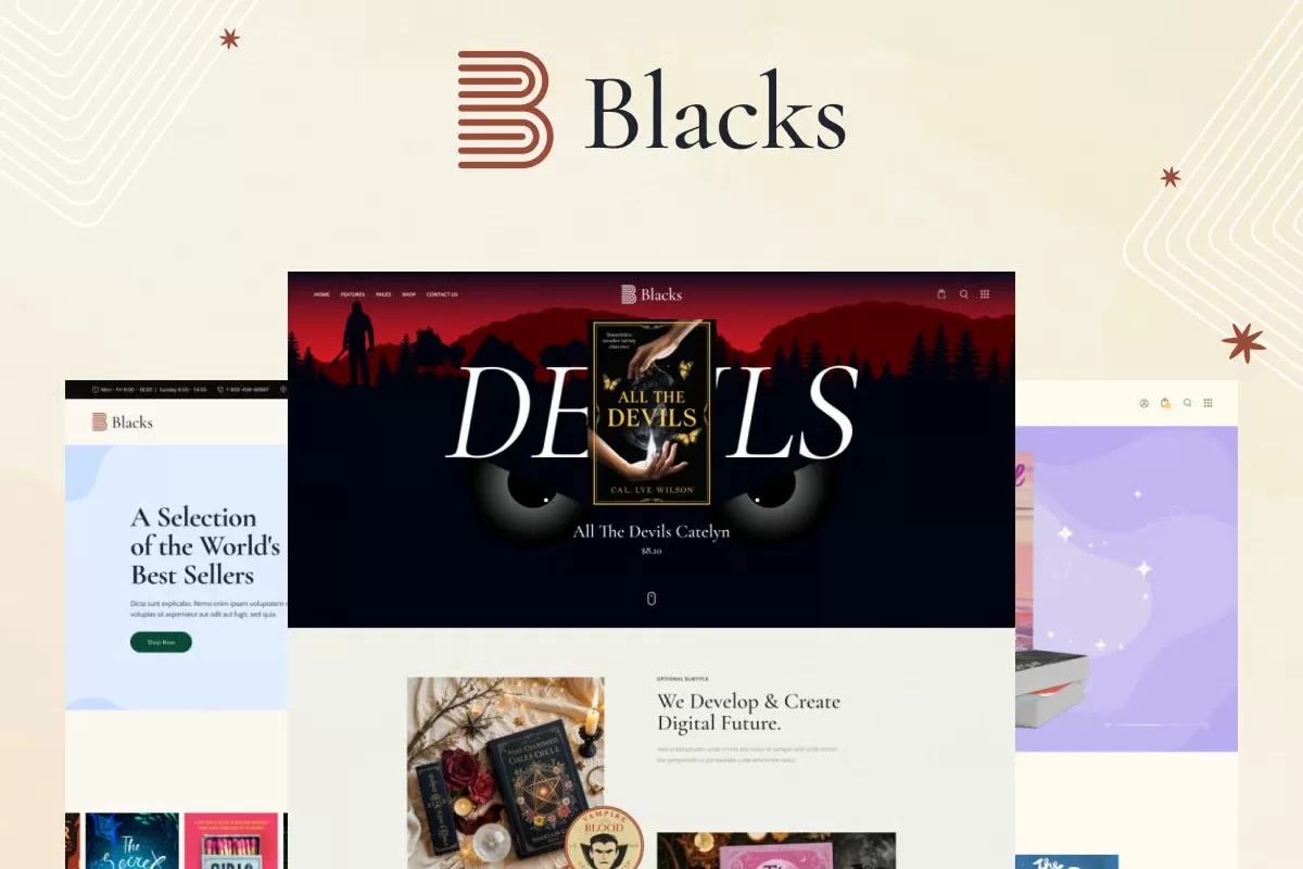Blacks – 多用途WordPress主题,企业建站官网
