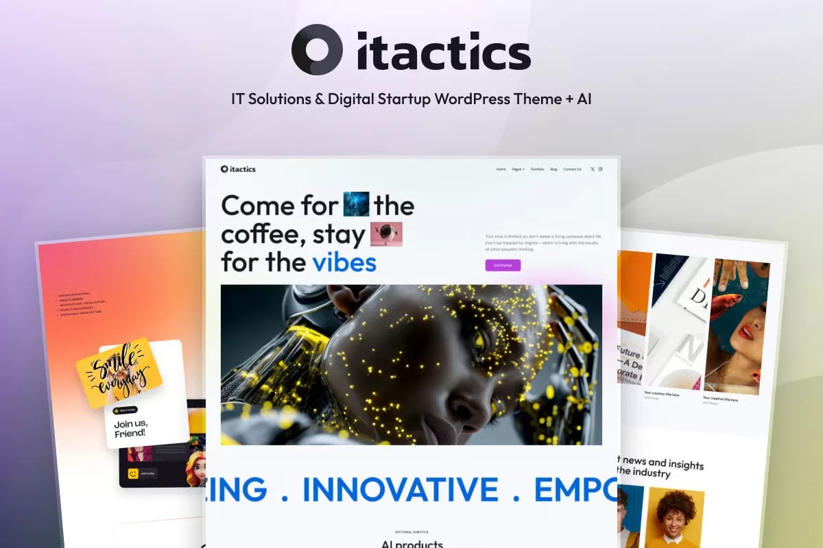 iTactics – 多用途WordPress主题，企业建站官网
